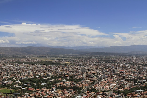 Stadt Cochamba Bolivien