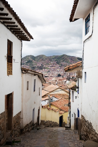 Stadt Cusco in Peru