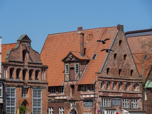 Foto stadt luneburg in deutschland