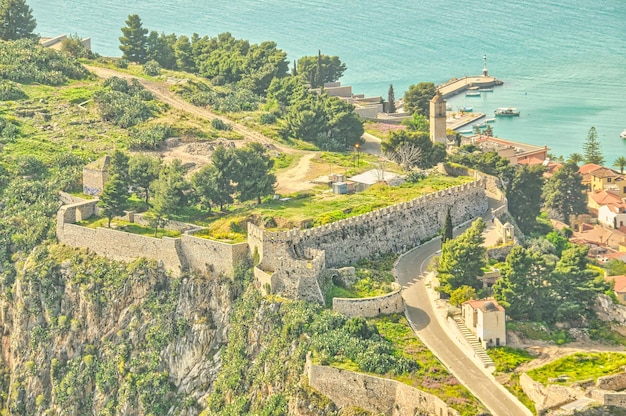 Stadt Nafplio in Griechenland Peloponnes