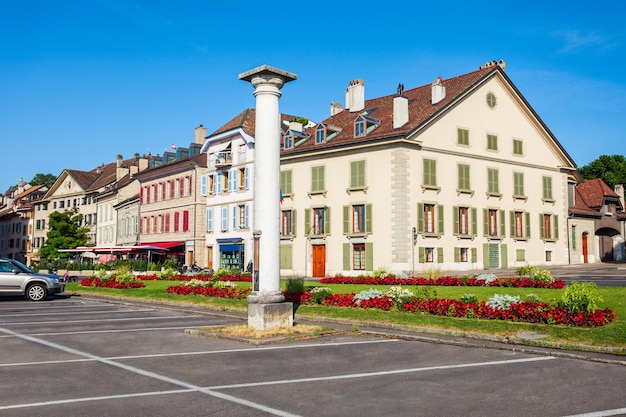 Stadt Nyon am Genfersee