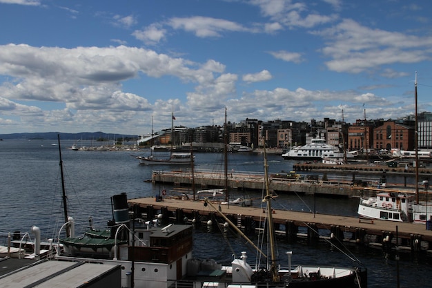 Stadt Oslo Norwaycity Docks