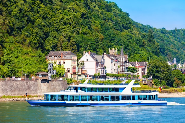 Stadt Sankt Goar in Deutschland