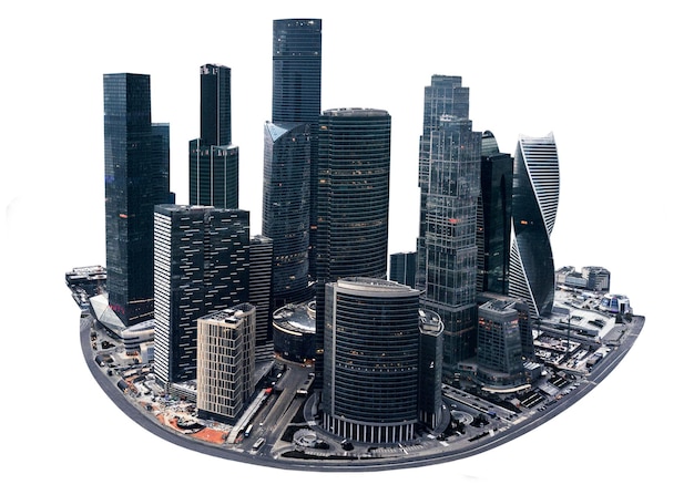 Stadt-Skyline-Sticker mit png-Transparent-Hintergrund