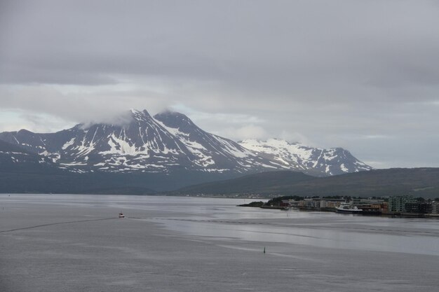 Stadt Tromso Norwegen