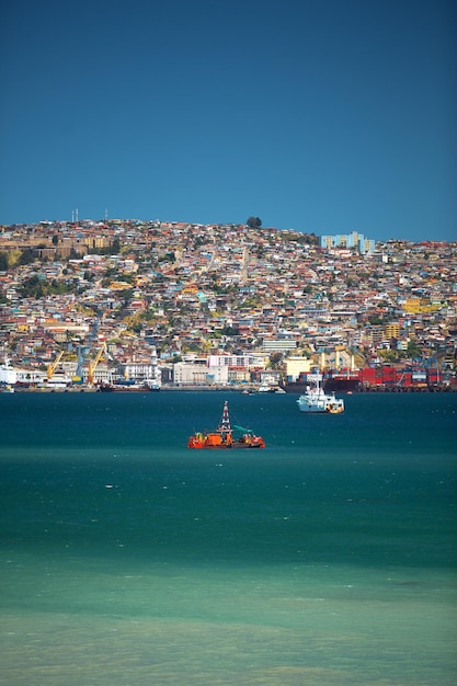 Stadt Valparaiso Chile