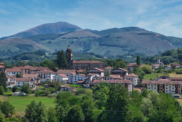 stadt von elizondo navarra baztan-tal