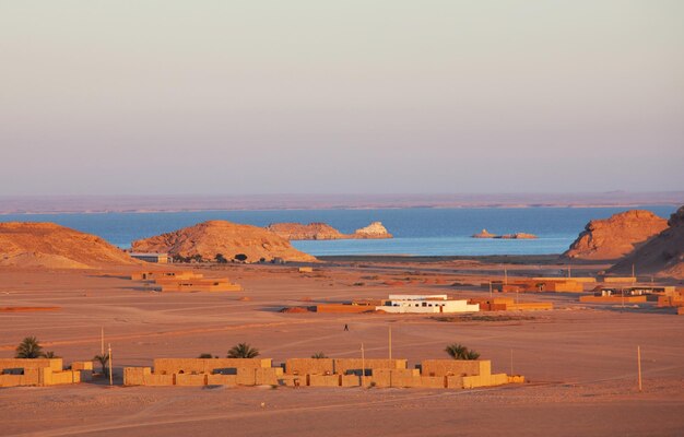 Foto stadt wadi halfa im sudan