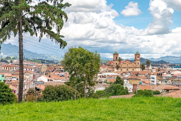 Stadt Zipaquira in Kolumbien in Südamerika