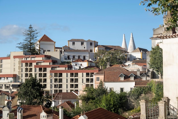 Stadtansicht des berühmten Dorfes Sintra