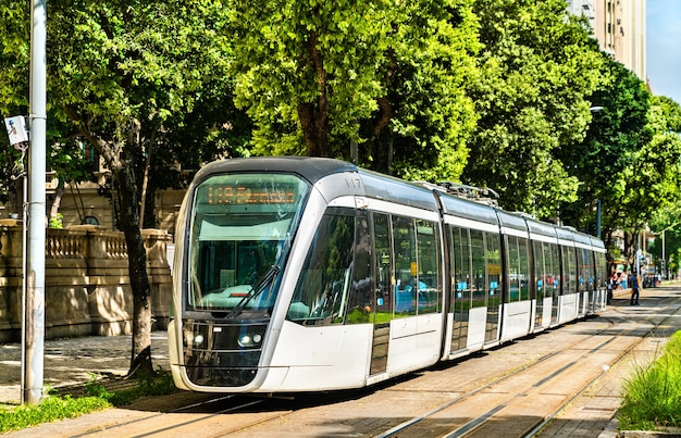 Stadtbahn in Rio de Janeiro, Brasilien