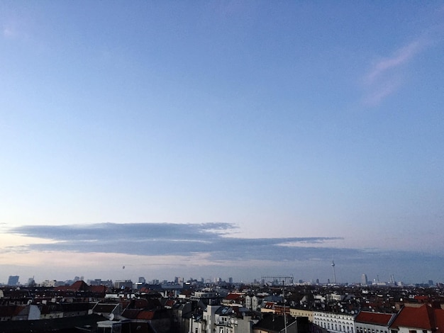 Stadtbild gegen Himmel