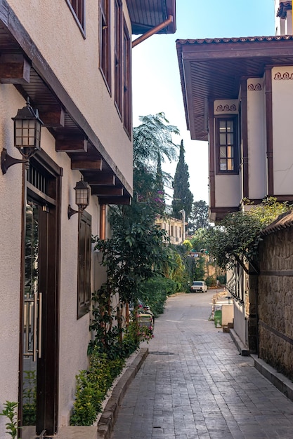 Stadtbild im historischen Stadtzentrum von Antalya Türkei