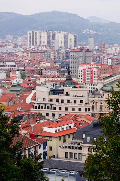 Stadtbild von Bilbao Stadt Spanien Reiseziel