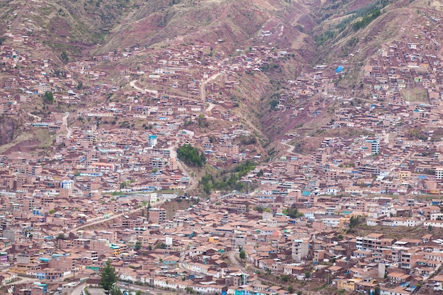Stadtbild von Cuzco