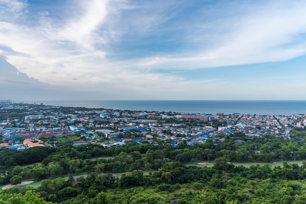 Stadtbild von Hua Hin Prachuap Khiri Khan, Thailand