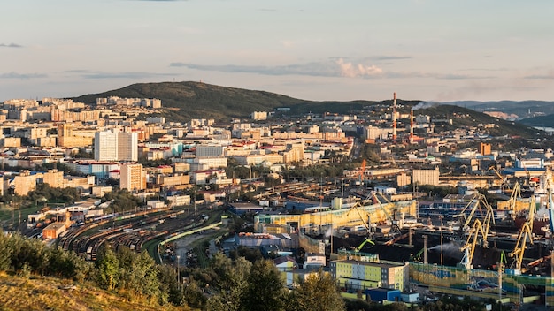 Stadtbild von murmansk