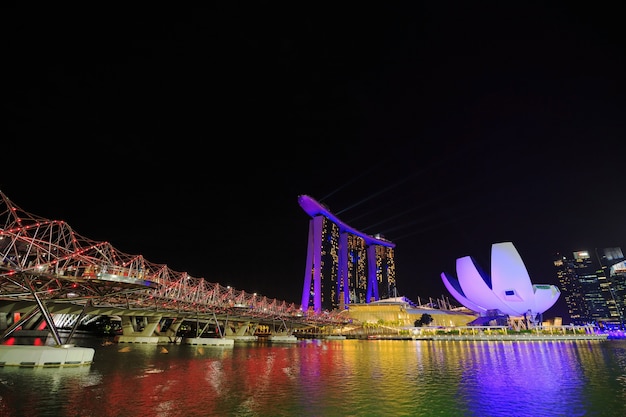 Stadtbild von Singapur Stadt