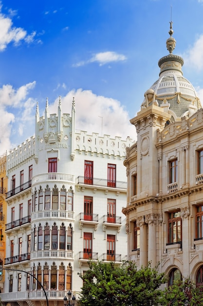 Stadtbild von Valencia - drittgrößte Stadt in Spanien.