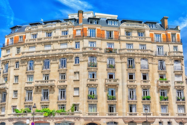 Stadtblickhaus mit Balkon einer der schönsten Städte der WeltParis