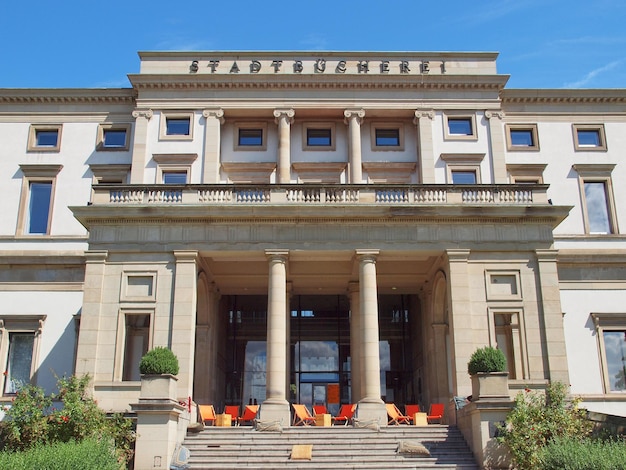 Foto stadtbuecherei (biblioteca de la ciudad), stuttgart