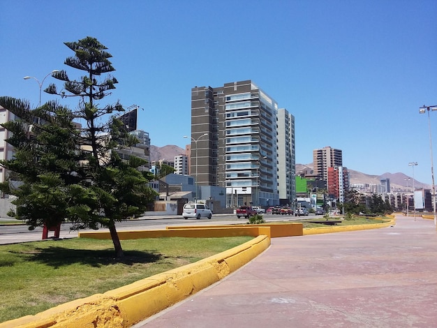 Stadtdamm am Hafen von Antofagasta Chile