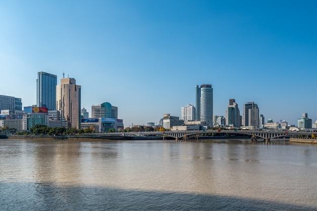 Stadtlandschaft Straßenansicht von Sanjiangkou, Ningbo