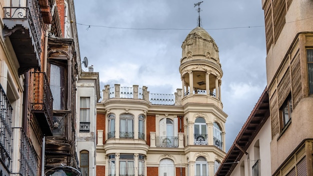 Stadtlandschaftsarchitektur in Palencia, Kastilien und Leon, Spanien