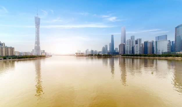 Stadtskyline in Guangzhou, China