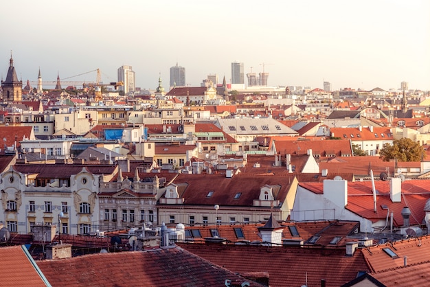 Stadtskyline von Prag, Tschechische Republik