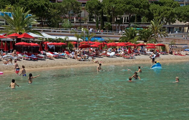 Stadtstrand von Monaco