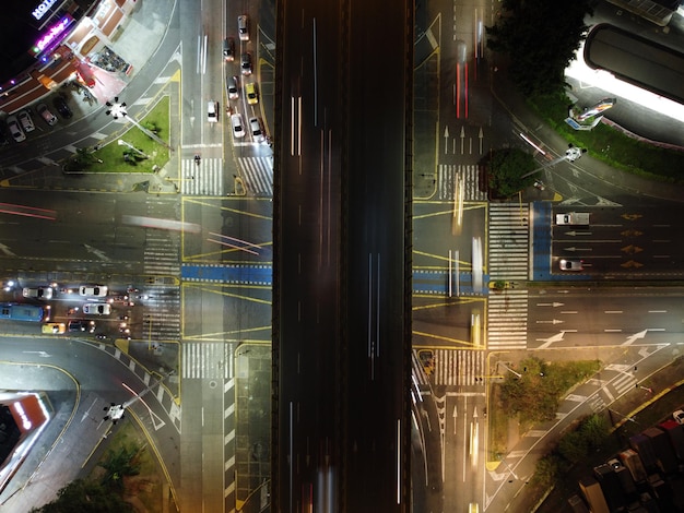 Foto stadtstraßen nacht