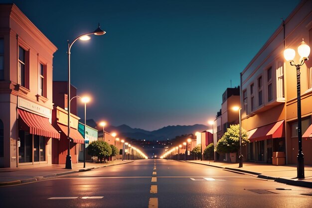 Stadtstraßen Verkehrslinie Kreuzung Straßenbeleuchtung schöne Stadt Tapeten Hintergrund