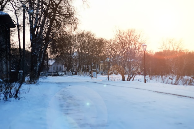 Stadtwanderweg Winter