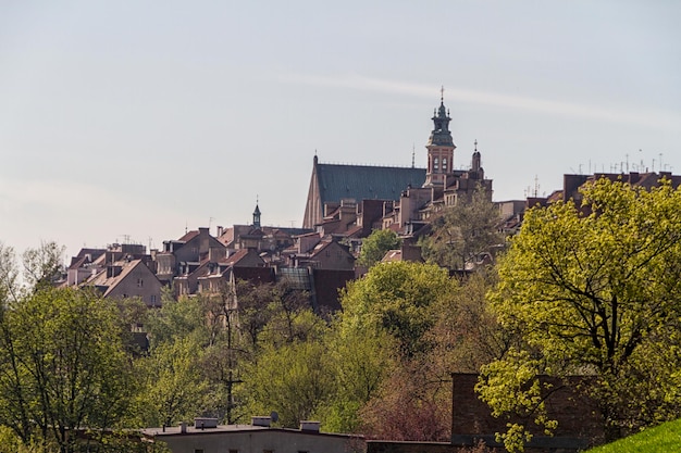 Stadtzentrum von Warschau Polen