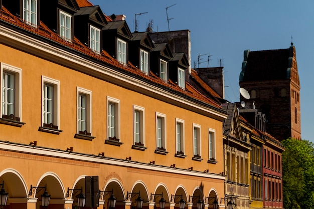 Stadtzentrum von Warschau Polen