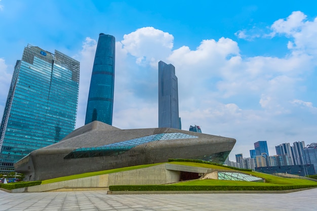 Foto städtische architekturlandschaft