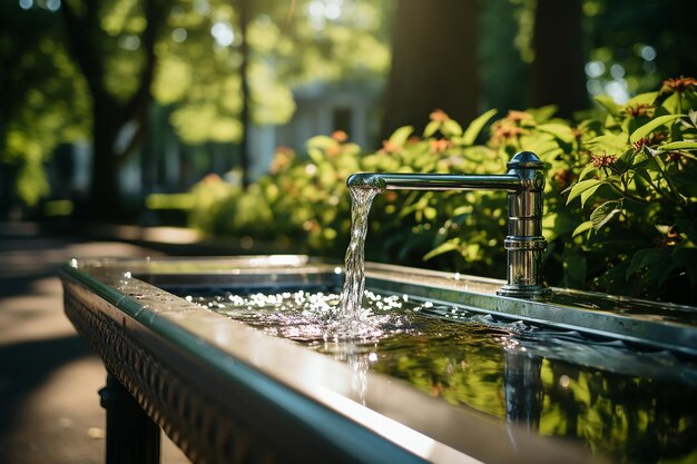 Städtische Trinkwasserbrunnen Essential City Amenity