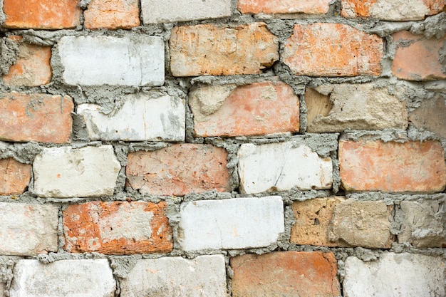 Städtischer Straßenhintergrund des Backsteinmauerbeschaffenheitsschmutzes