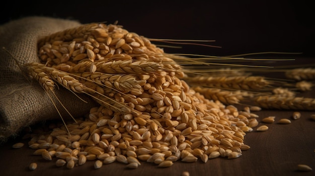 Stärken Sie Ihren Körper mit dem Protein-Kraftpaket Weizen, einer großartigen Quelle für pflanzliches Protein
