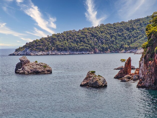 Stafylos en Skopelos de Grecia