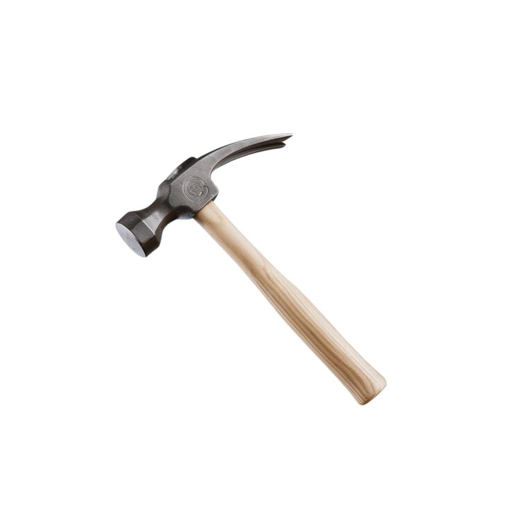 Foto stahlhammer auf durchsichtigem hintergrund es kann als grafisches design verwendet werden