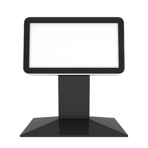 Stand de feria comercial soporte de quiosco LCD