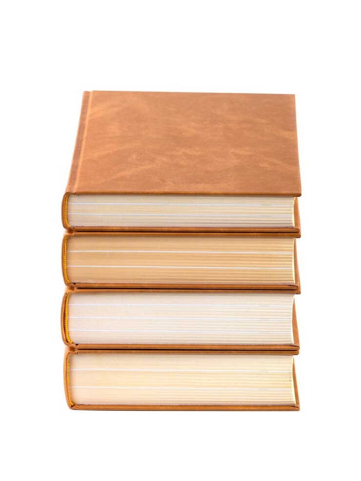 Foto stapel bücher isoliert auf einem weißen. bildung