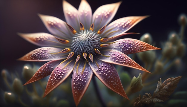 Star Glory Flower Generative KI