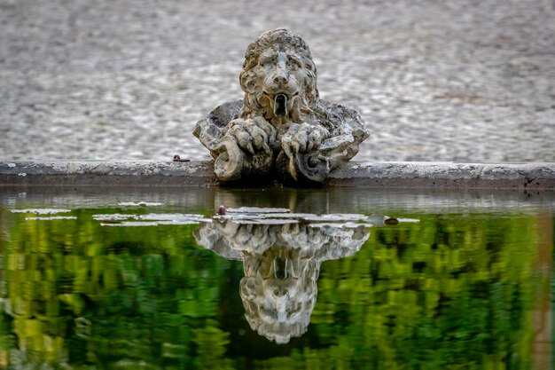 Foto statue am see