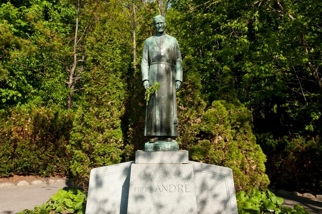 Foto statue im park