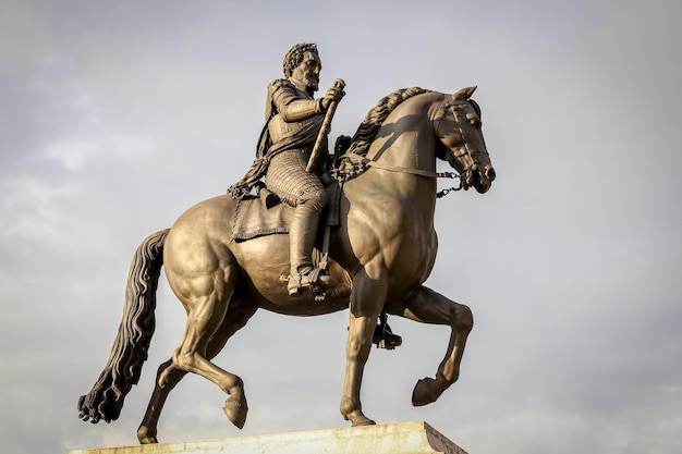 Statue von Henrici Magni in Paris