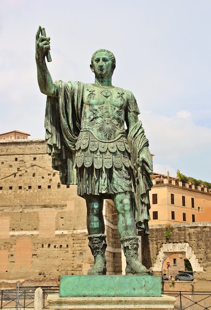 Statue von Julius Caesar / Jules Cesar Kaiser von Rom