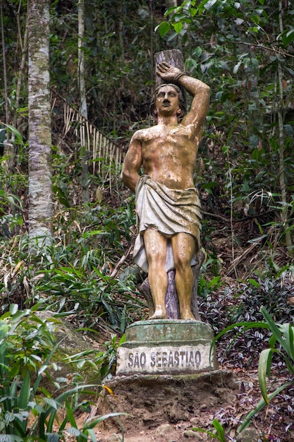 Statue von San Sebastian in Rio de Janeiro Brasilien